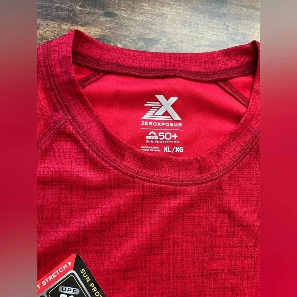 ZEROXPOSUR | men’s sun protection top. Size: XL